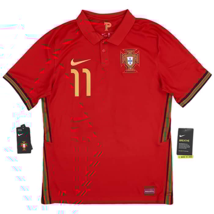 2020-21 Portugal Home Shirt B.Fernandes #11 (S)