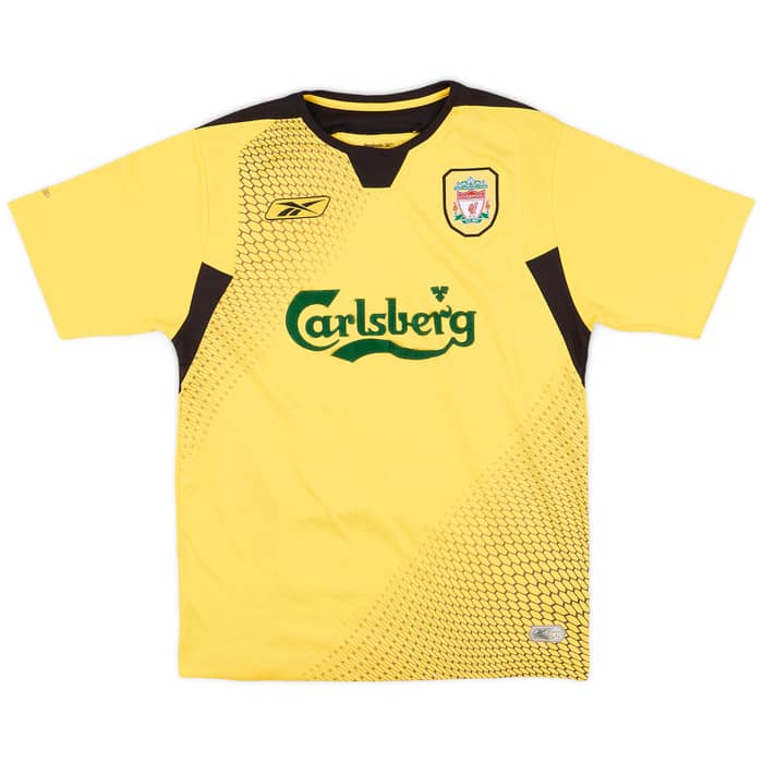 2004-06 Liverpool Away Shirt Gerrard #8 - 6/10 - (S)