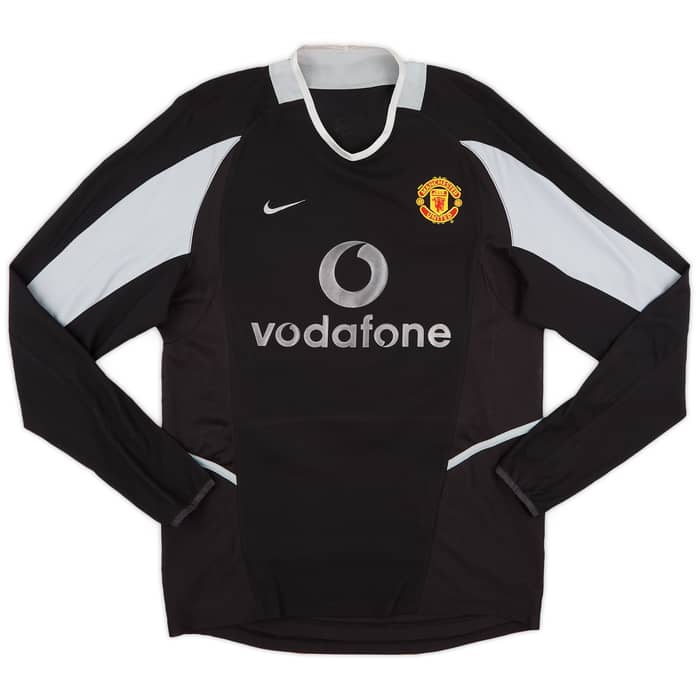 2002-04 Manchester United GK Shirt Barthez #1 - 8/10 - (L)