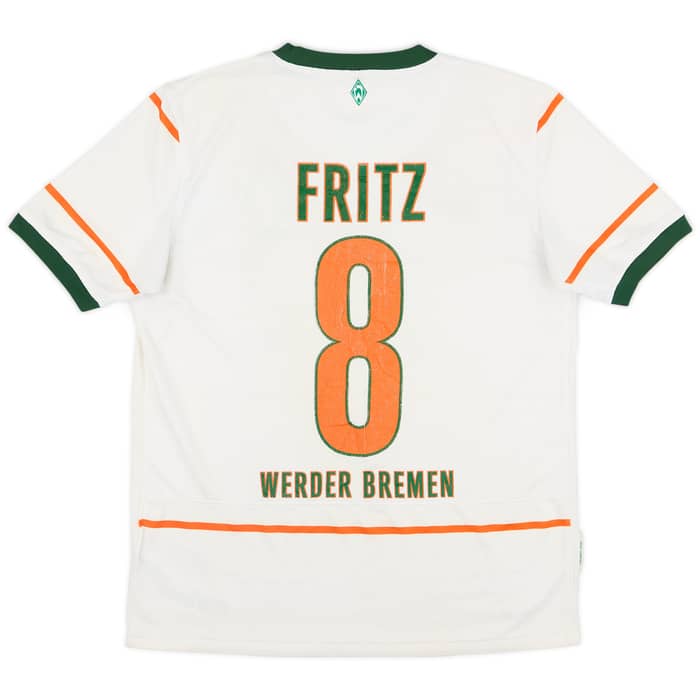 2009-10 Werder Bremen Away Shirt Fritz #8 - 5/10 - (XL.Boys)