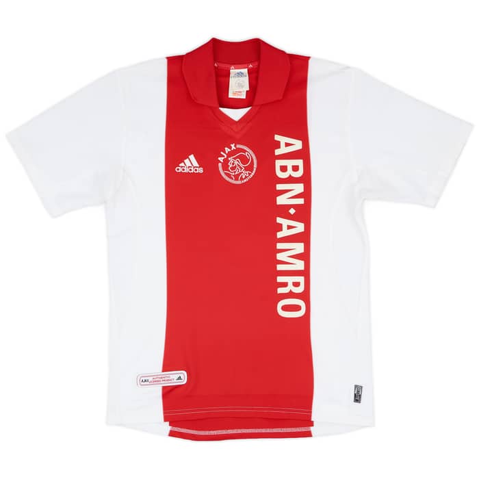 2001-02 Ajax Home Shirt Zlatan #9 - 8/10 - (M)