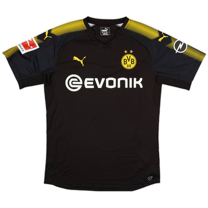 2017-18 Borussia Dortmund Authentic Away Shirt Akanji #16 - 10/10 - (L)