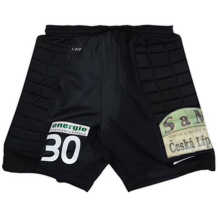 2014-15 FK Jablonec Player Issue GK Shorts #30 - 9/10 - (XL)