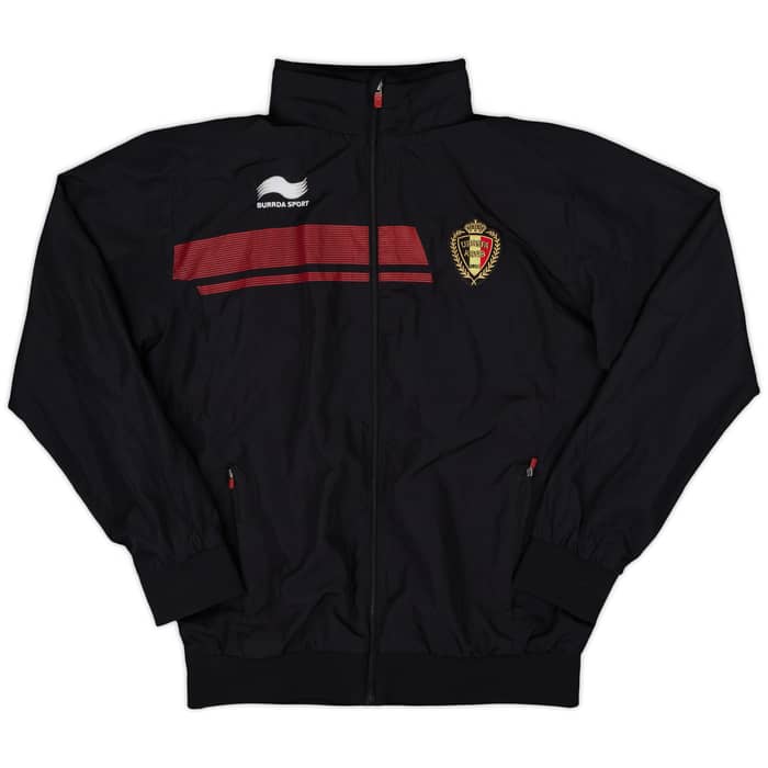 2014-15 Belgium Burrda Track Jacket - 9/10 - (S)