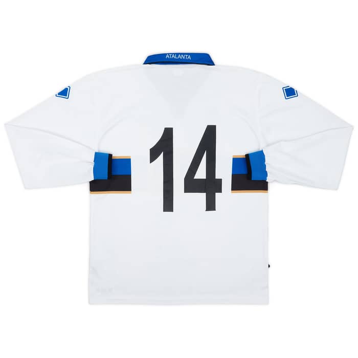 2007-08 Atalanta Away L/S Shirt #14 - 7/10 - (XL)