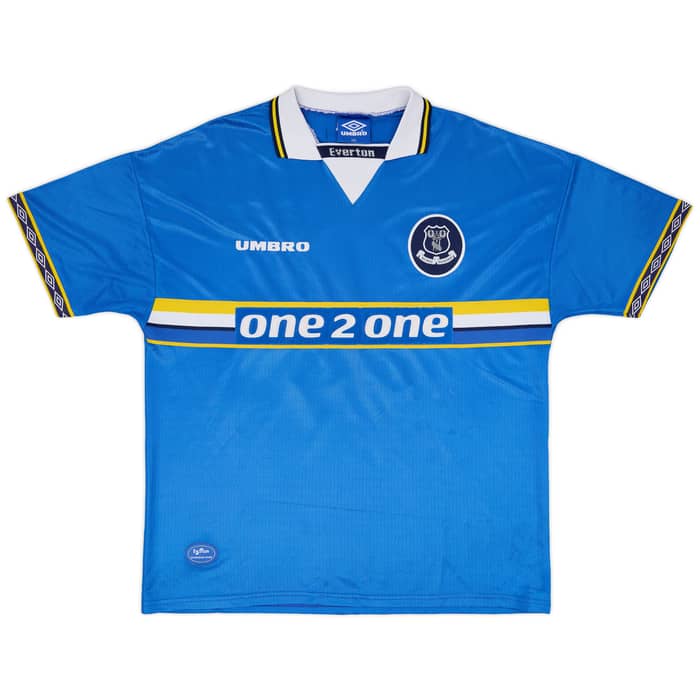 1997-99 Everton Home Shirt Materazzi #15 - 9/10 - (XXL)