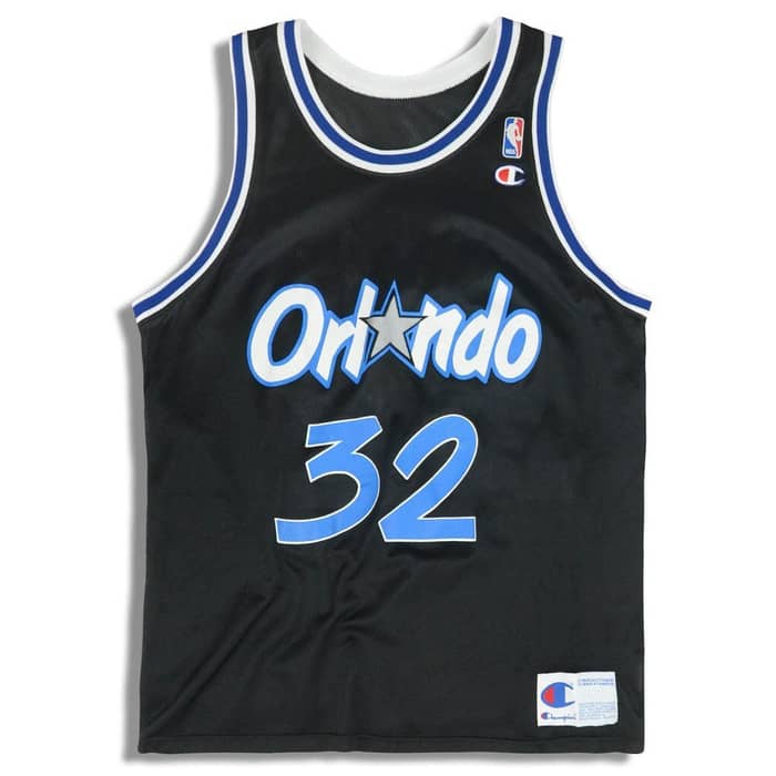 1992-94 Orlando Magic O’Neal #32 Champion Jersey (Away) S