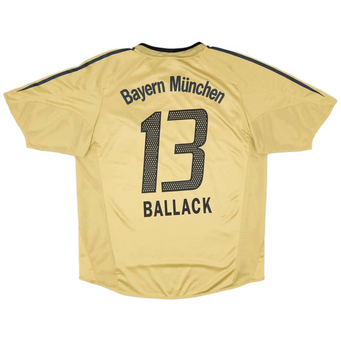 2004-05 Bayern Munich Away Shirt Ballack #13 - 7/10 - (XL)