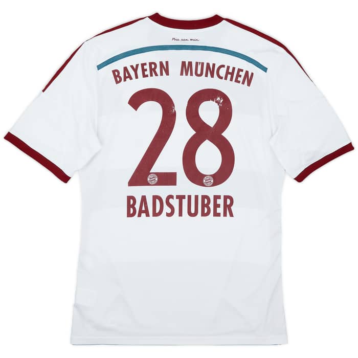 2014-15 Bayern Munich Away Shirt Badstuber #28 - 5/10 - (L)