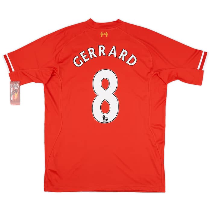 2013-14 Liverpool Home Shirt Gerrard #8 (XL)