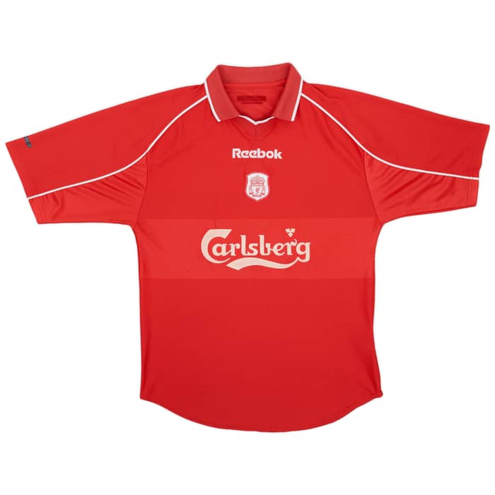 2000-02 Liverpool Home Shirt Smicer #7 - 6/10 - (S)