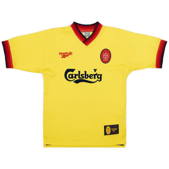 1997-99 Liverpool Away Shirt Fowler #9 - 8/10 - (M)
