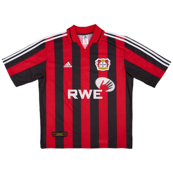 2001-02 Bayer Leverkusen Home Shirt Lucio #19 - 6/10 - (L)