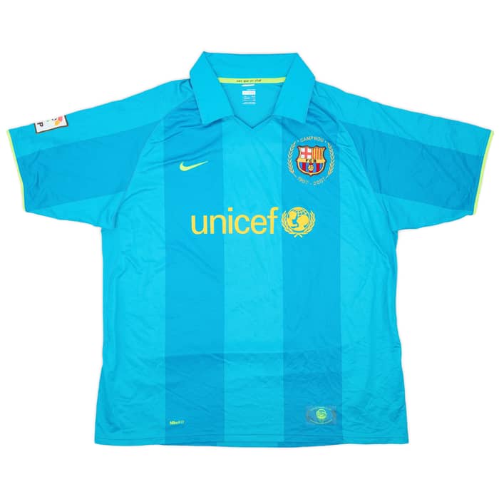 2007-09 Barcelona Away Shirt Messi #19 - 6/10 - (XXL)