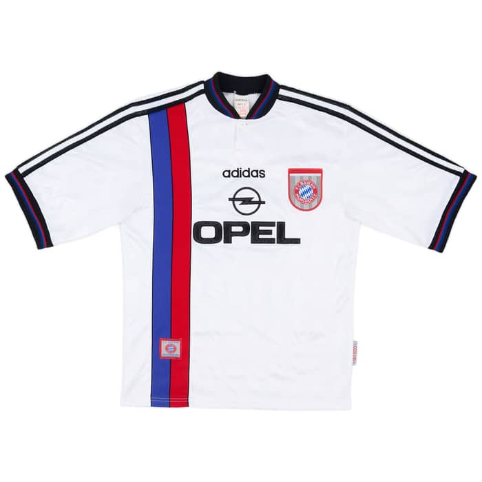 1996-98 Bayern Munich Away Shirt Matthaus #10 - 7/10 - (S)