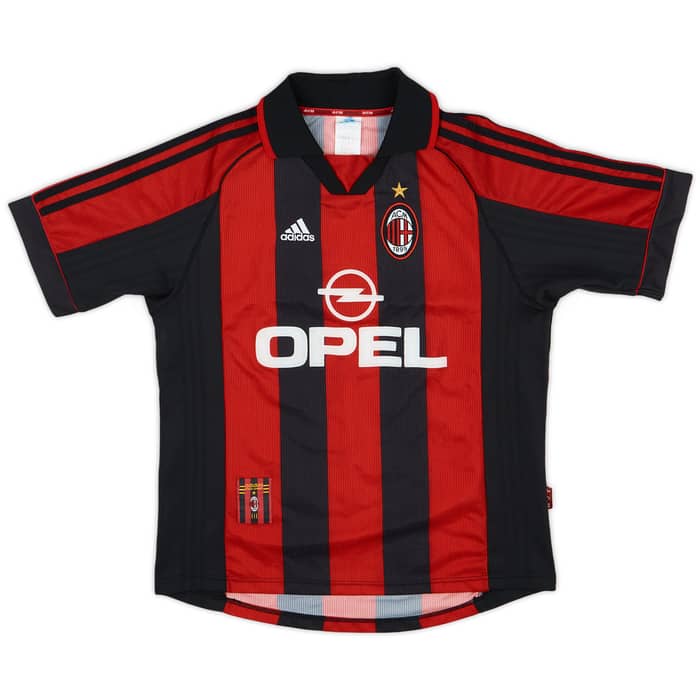 1998-00 AC Milan Home Shirt Bierhoff #20 - 4/10 - (Y)