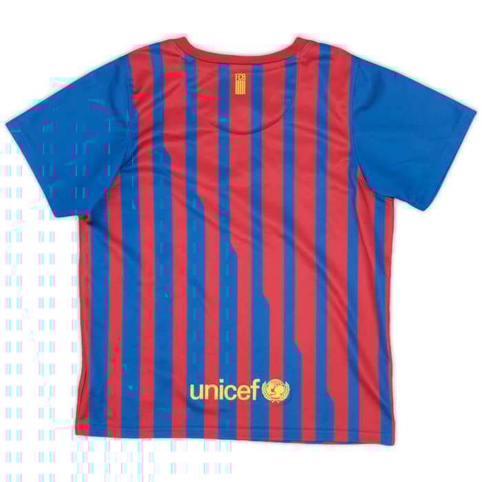 2011-12 Barcelona Home Shirt - 10/10 - (S.Boys)