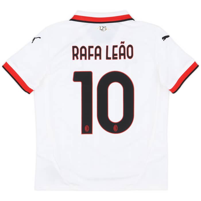 2024-25 AC Milan Away Shirt Rafa Leao #10 (KIDS)