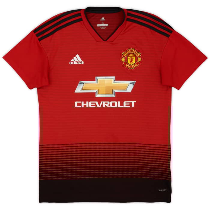 2018-19 Manchester United Home Shirt Mata #8 - 9/10 - (S)