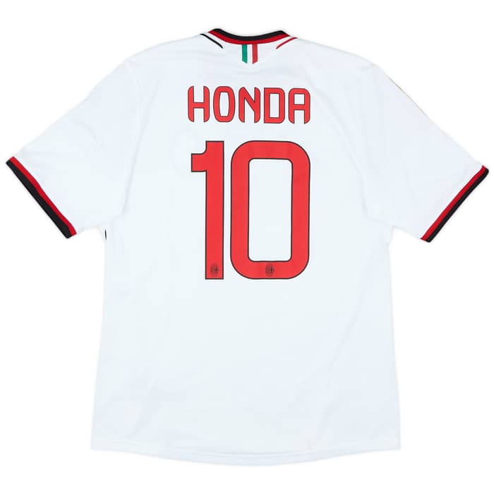 2013-14 AC Milan Away Shirt Honda #10 - 7/10 - (L)