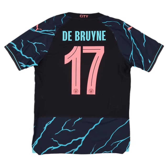 2023-24 Manchester City Authentic Third Shirt De Bruyne #17 (S)