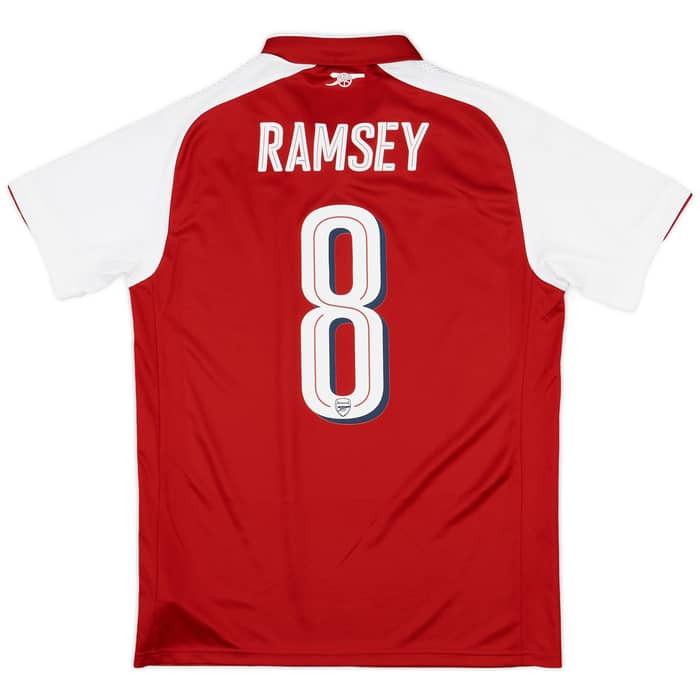 2017-18 Arsenal Home Shirt Ramsey #8 (S)