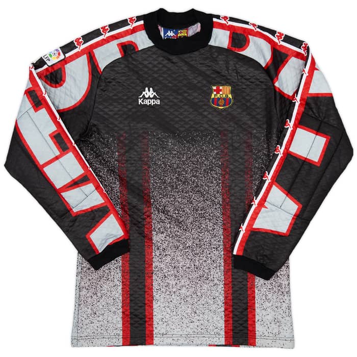 1996-97 Barcelona GK Shirt #1 - 9/10 - (M)
