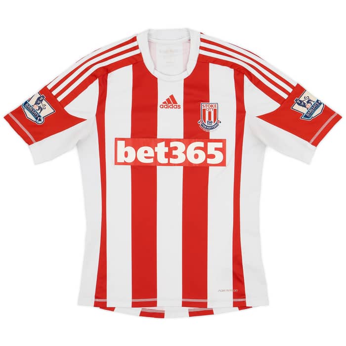2012-13 Stoke '150 Years' Home Shirt Shawcross #17 - 6/10 - (S)