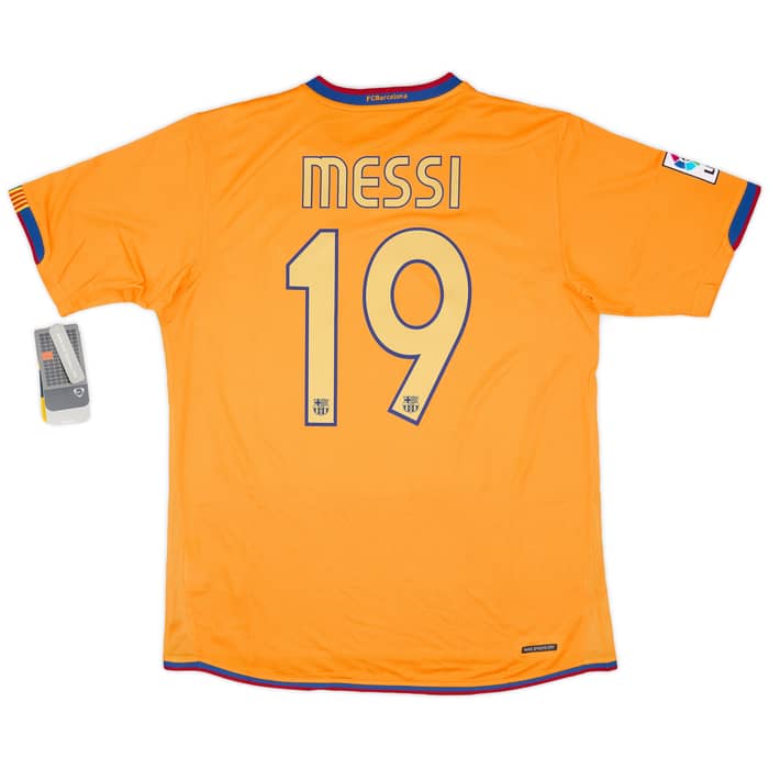 2006-08 Barcelona Away Shirt Messi #19 (L)