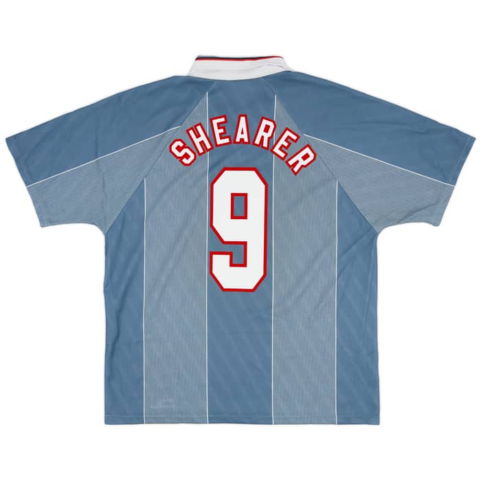 1996-97 England Away Shirt Shearer #9 - 9/10 - (XL)