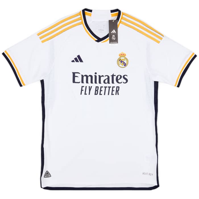 2023-24 Real Madrid Authentic Home Shirt Rodrygo #11 - 9/10