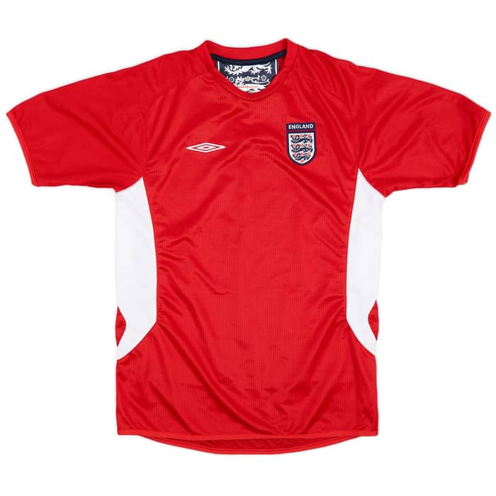 2006-07 England Umbro Training Shirt - 9/10 - (XL.Boys)