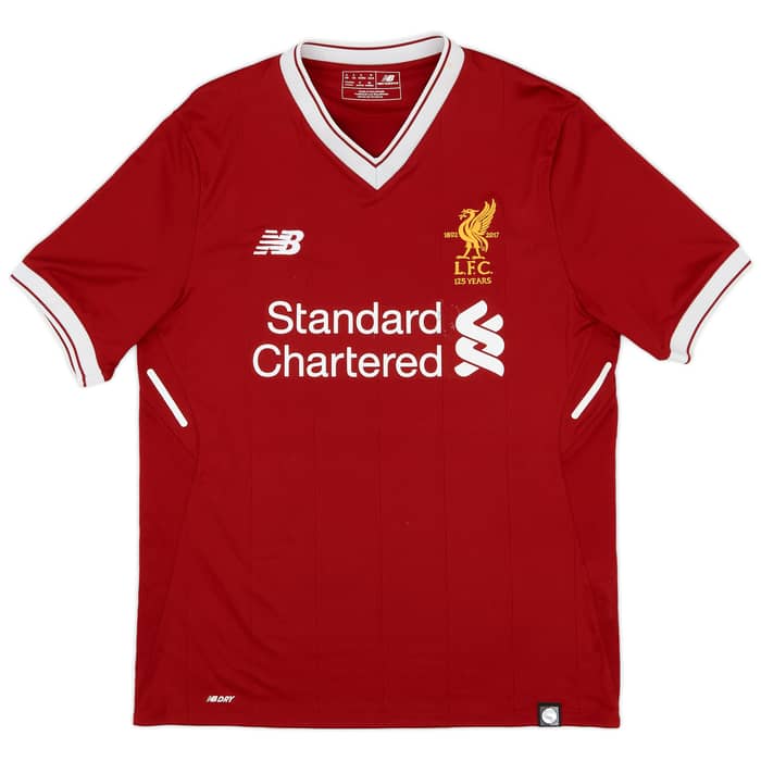 2017-18 Liverpool 125 Years Home Shirt Salah #11 - 6/10 - (S)