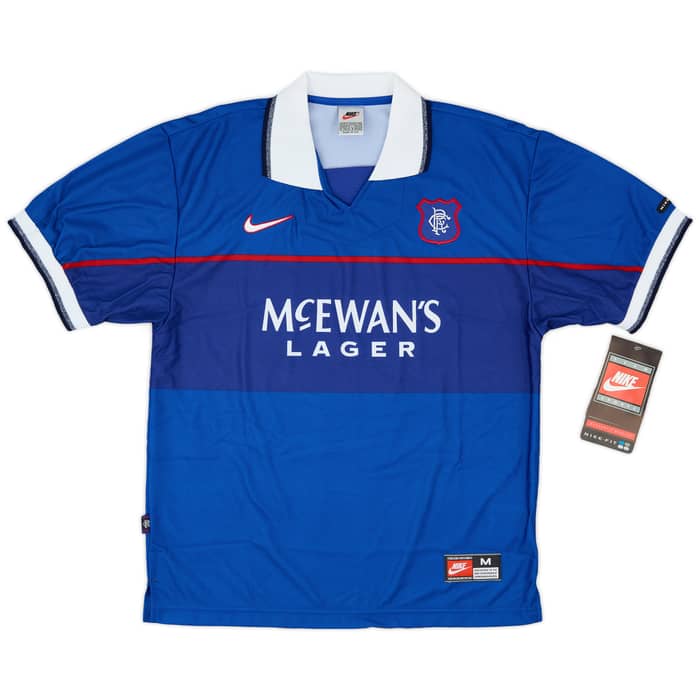 1997-99 Rangers Home Shirt Gascoigne #8 (M)