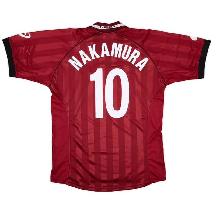 2002-03 Reggina Home Shirt Nakamura #10 - 8/10 - (XL)