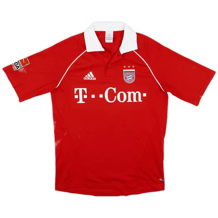 2005-06 Bayern Munich Home Shirt Scholl #7 - 4/10 - (S)