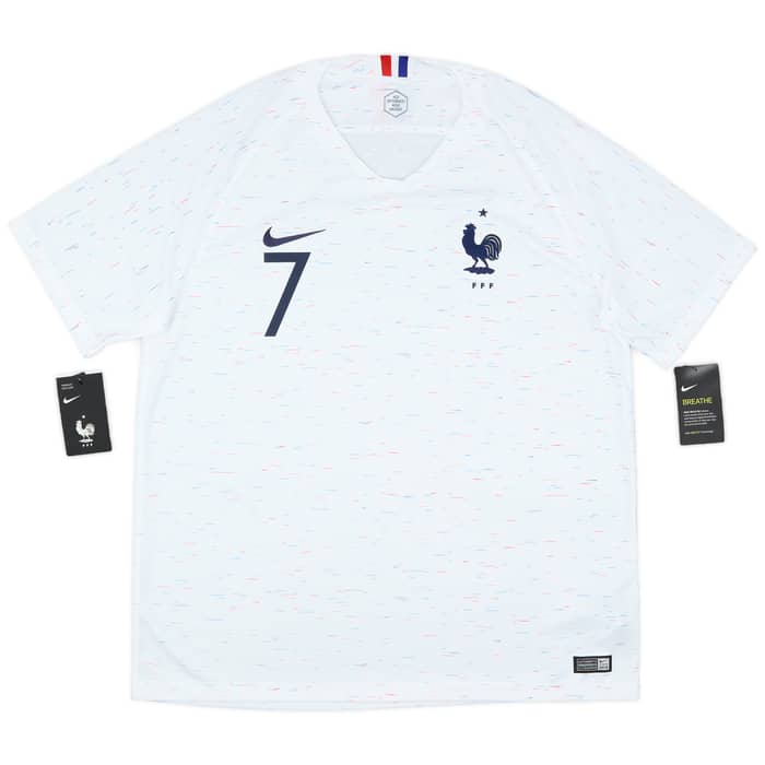 2018 France Away Shirt Griezmann #7 (XL)