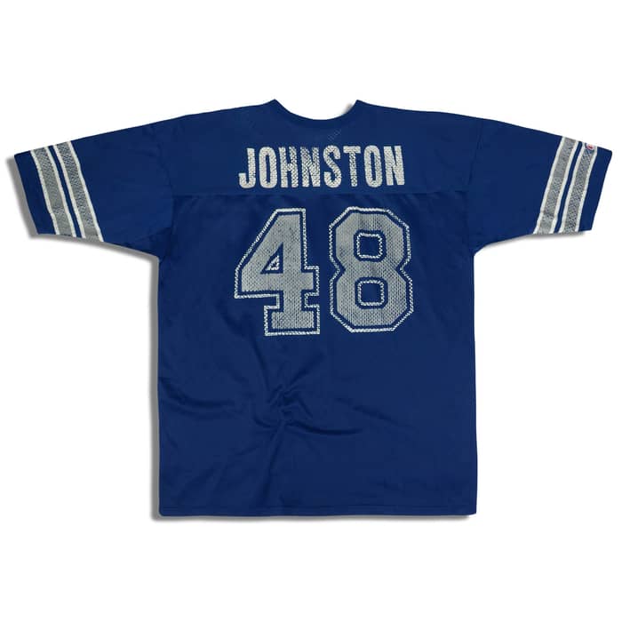 1989-94 Dallas Cowboys Johnston #48 Champion Jersey (Home) XXL