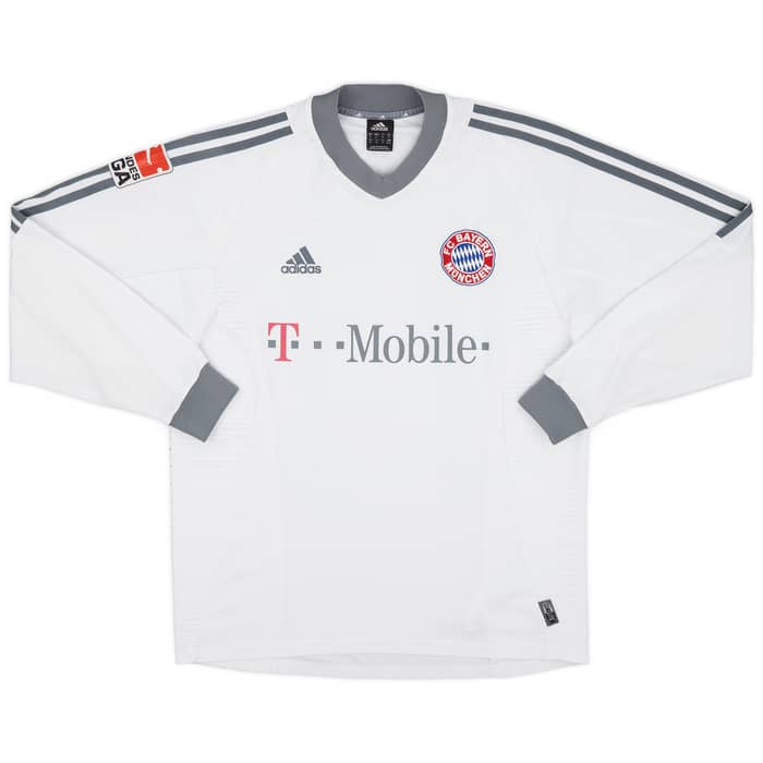 2002-03 Bayern Munich Away L/S Shirt Ballack #13 - 5/10 - (M)