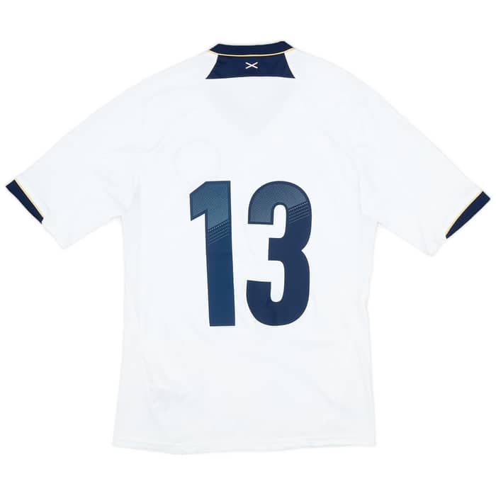 2012-14 Scotland Player Issue Away Shirt #13 - 10/10 - (S)
