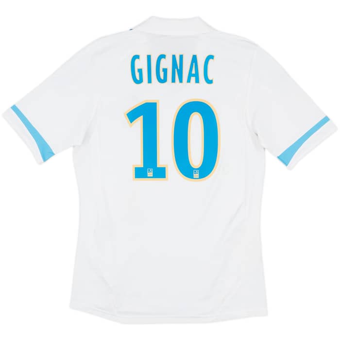 2011-12 Olympique Marseille Home Shirt Gignac #10 - 7/10 - (S)