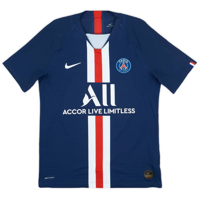 2019-20 Paris Saint-Germain Authentic Home Shirt Mbappe #7 - 10/10 - (M)