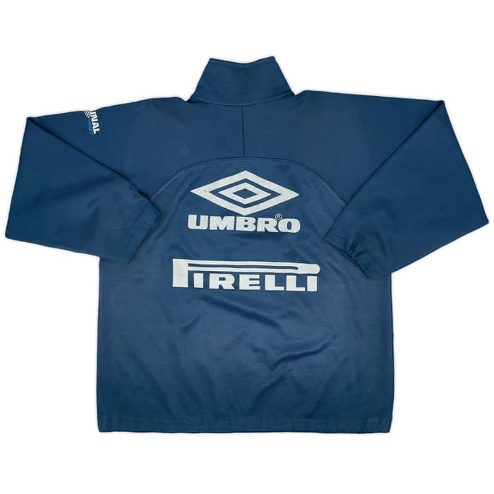 1997-98 Inter Milan Umbro 1/4 Zip Track Jacket - 6/10 - (L)