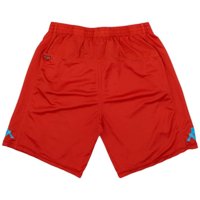 2016-17 Napoli Player Issue Training Shorts # - 5/10