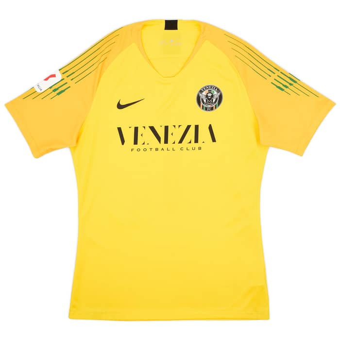 2019-20 Venezia Match Issue GK S/S Shirt Bertinato #1 - As New - (L)