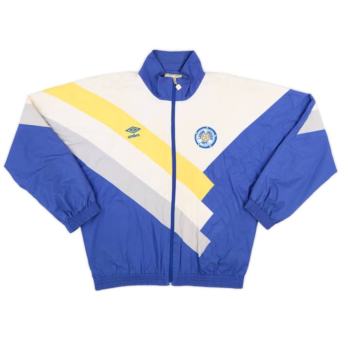 1990-91 Leeds United Umbro Tracksuit - 8/10 - (S)