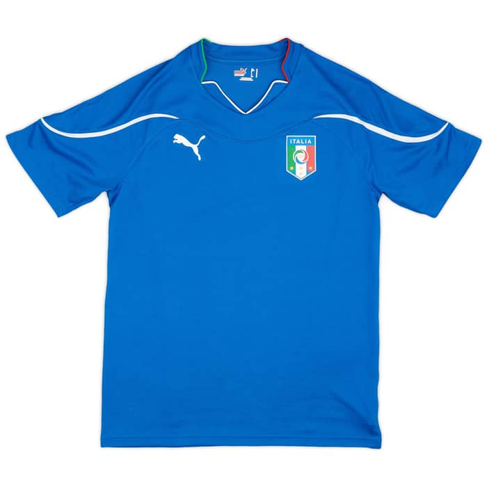 2010-12 Italy Home Shirt - 9/10 - (M)