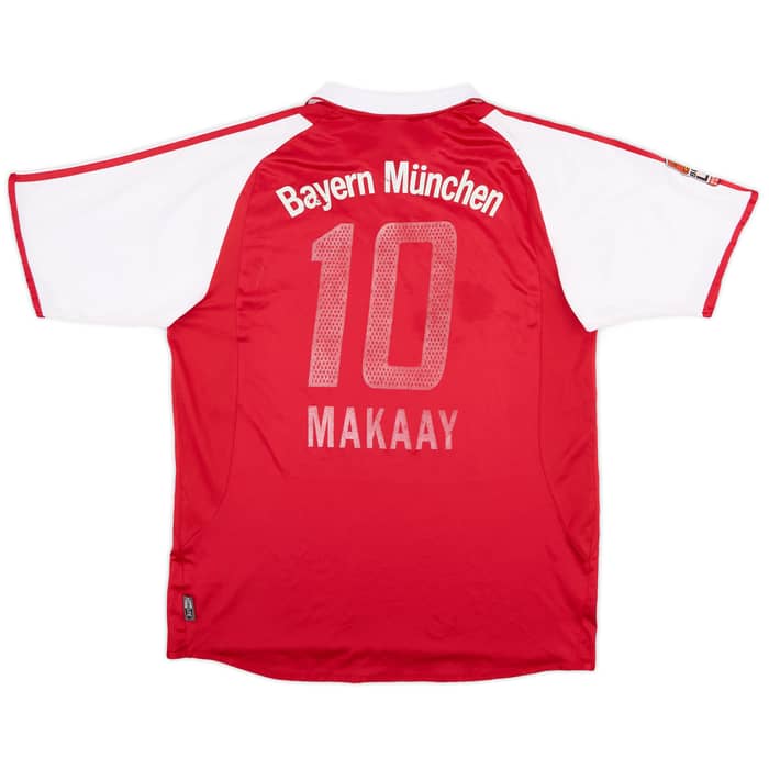 2003-04 Bayern Munich Home Shirt Makaay #10 - 4/10 - (L)