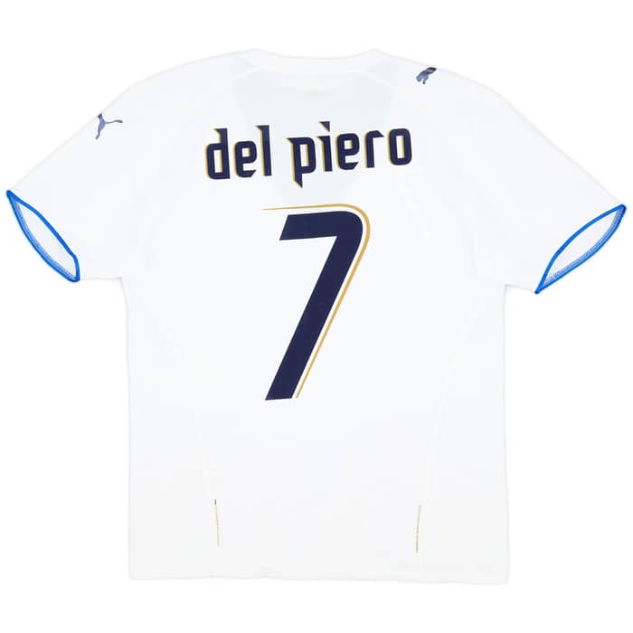 2006 Italy Away Shirt Del Piero #7 - 6/10 - (M)