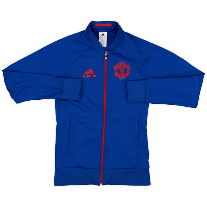 2016-17 Manchester United adidas Track Jacket - 8/10 - (XS)